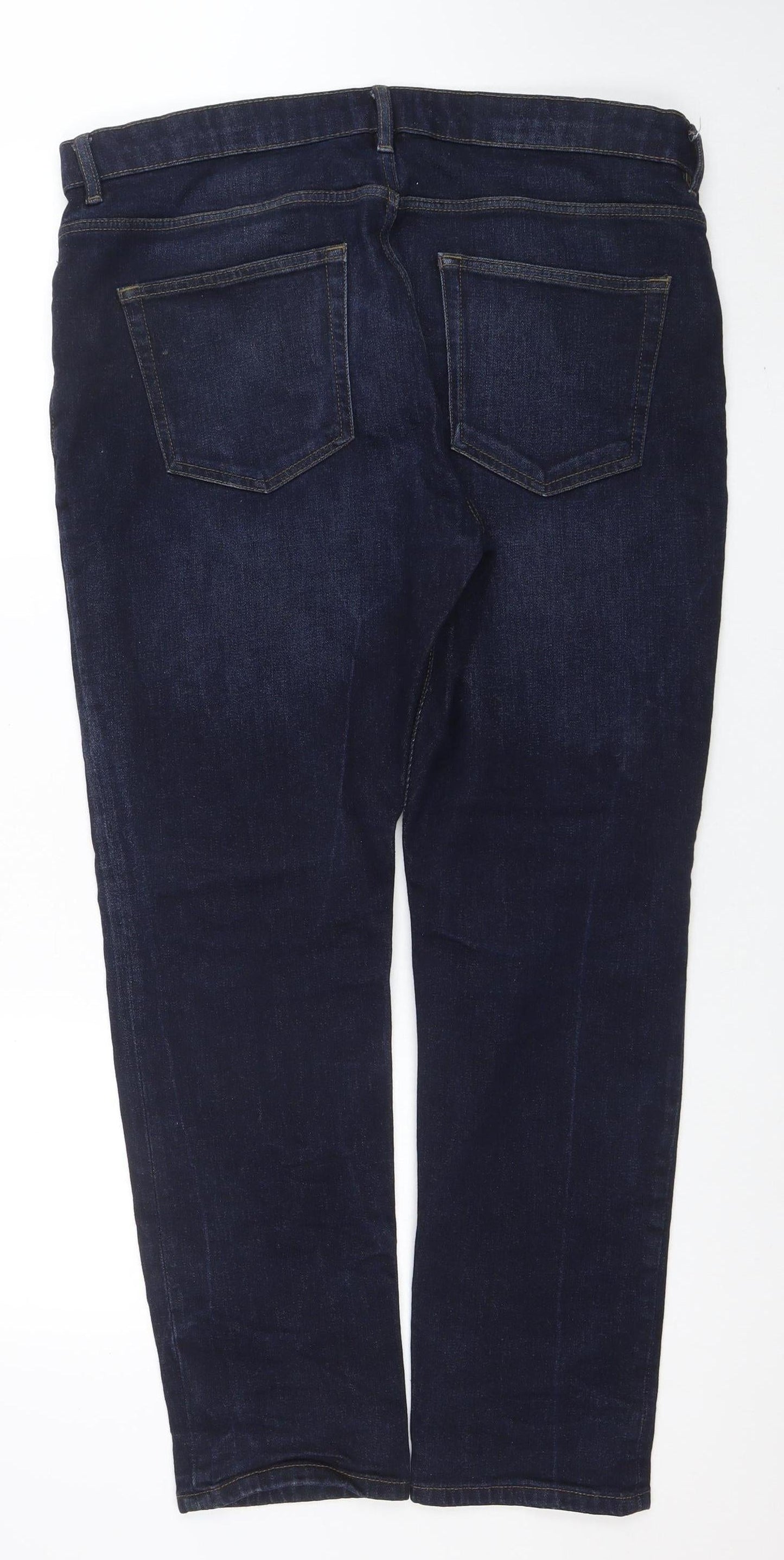 Mens UK Size 31 in NEXT Regular Fit Straight Blue Jeans