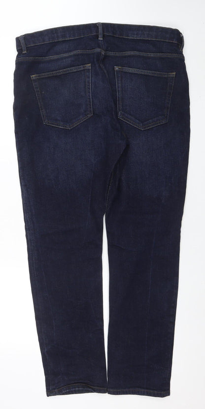 Mens UK Size 31 in NEXT Regular Fit Straight Blue Jeans