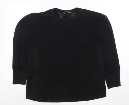 Womens UK Size 12 GOODMOVE Black Pullover Jumper
