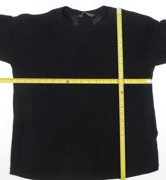 Womens UK Size 12 GOODMOVE Black Pullover Jumper