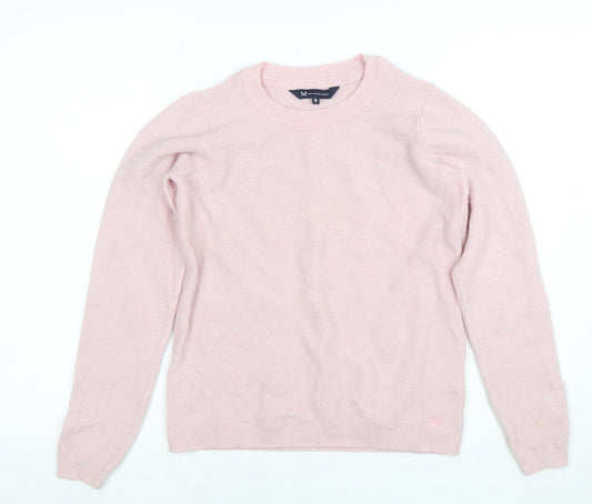 Womens UK Size 8 Crew Clothing Company Pink Pullover Jumper