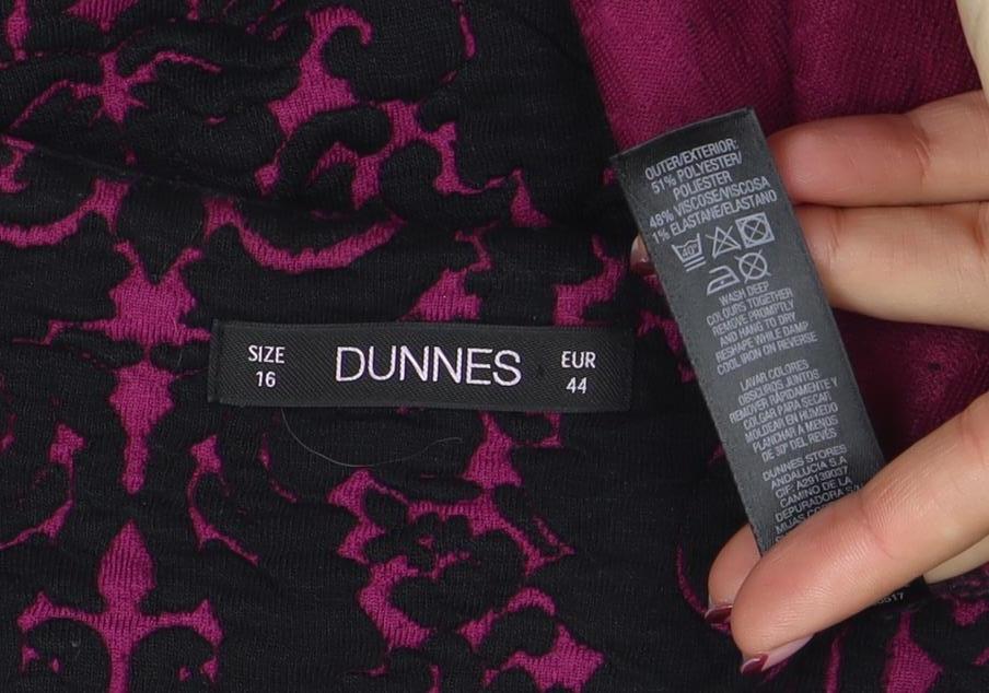 Womens UK Size 16 DUNNES Shift Dress