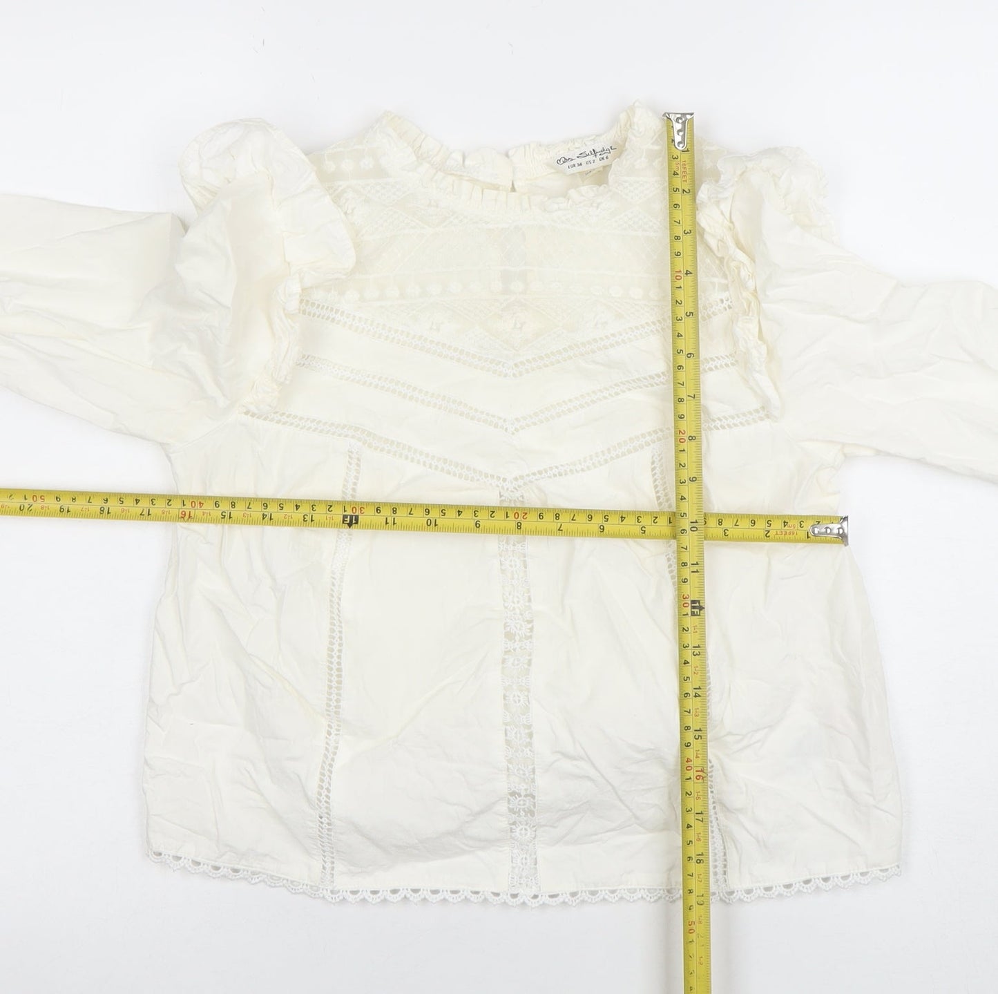 Teens UK Size 6 OshKosh B'gosh Ivory Tunic Blouse