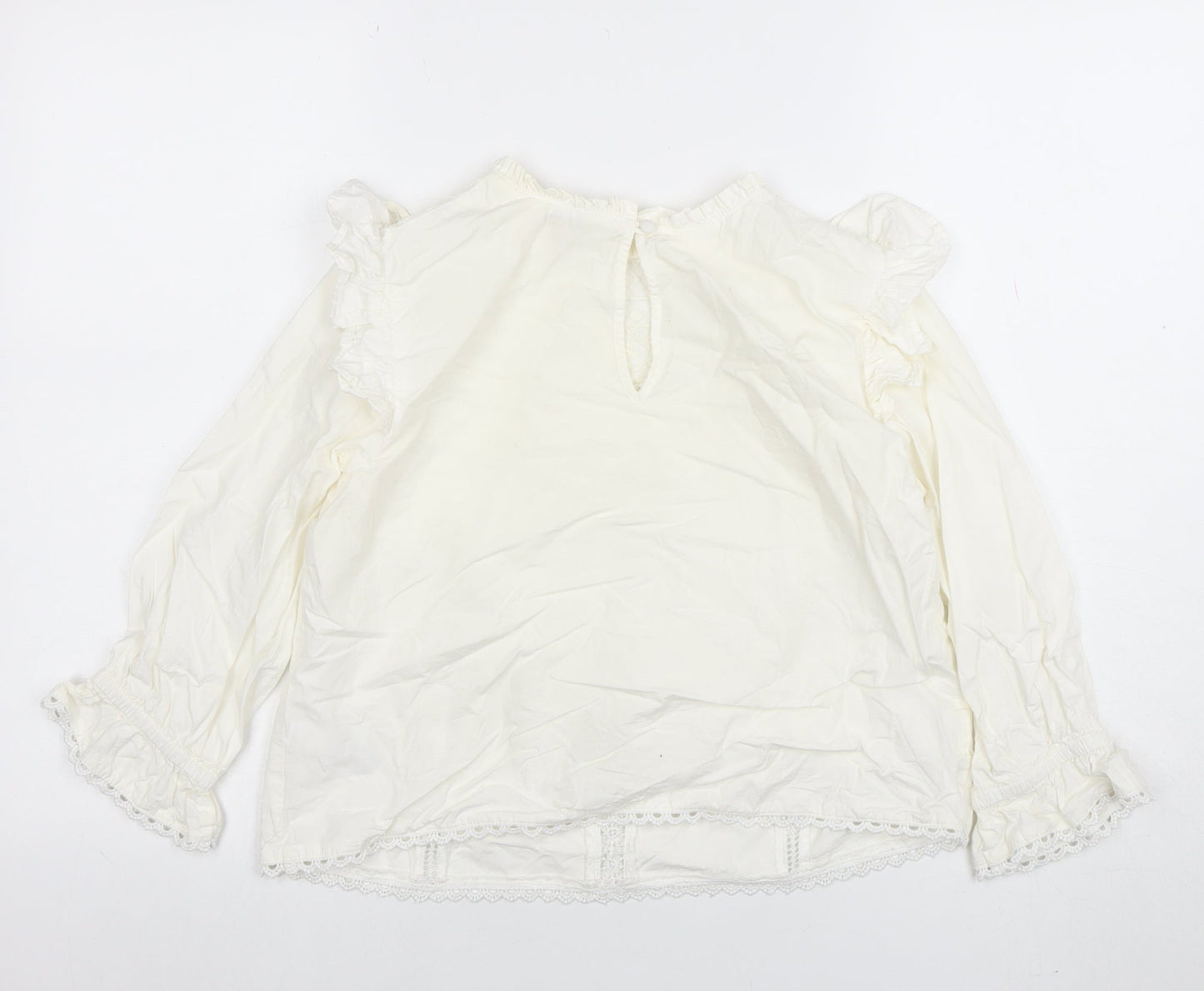 Teens UK Size 6 OshKosh B'gosh Ivory Tunic Blouse