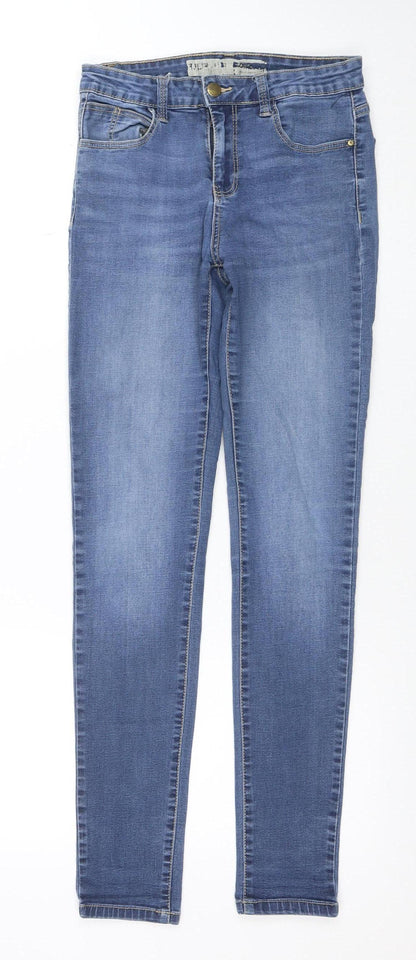 Womens UK Size 10 Denim Co Slim Fit Skinny Blue Jeans