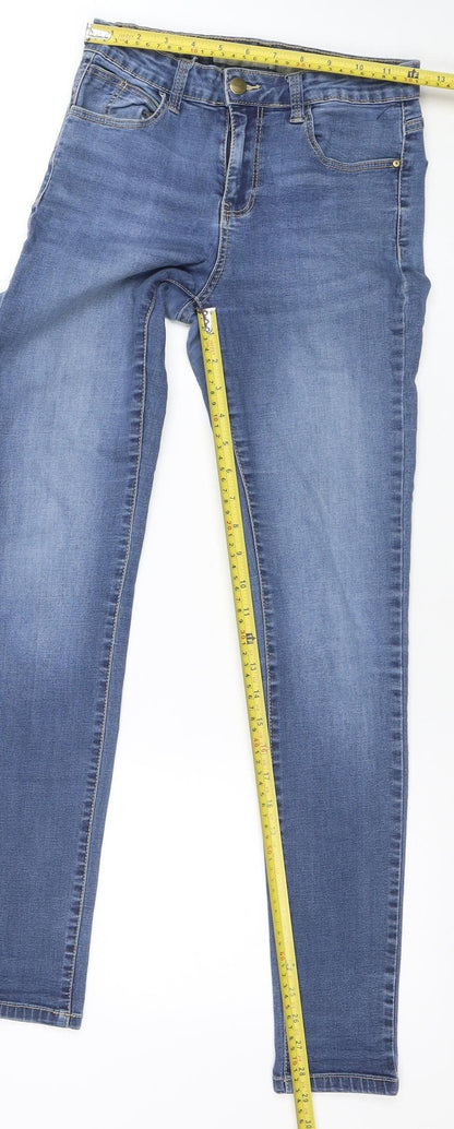 Womens UK Size 10 Denim Co Slim Fit Skinny Blue Jeans