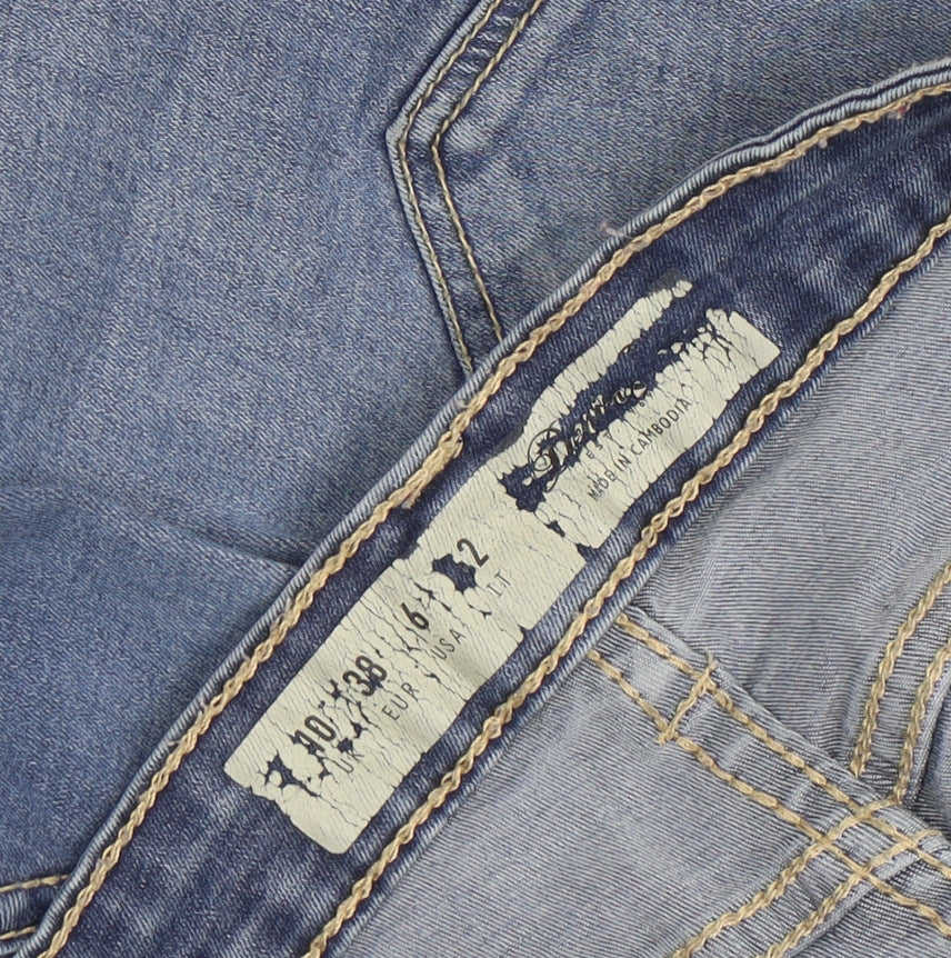 Womens UK Size 10 Denim Co Slim Fit Skinny Blue Jeans