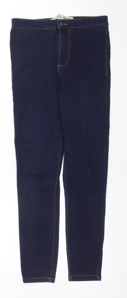Denim Co. Womens Blue Size 10 Skinny Stretch Jeans