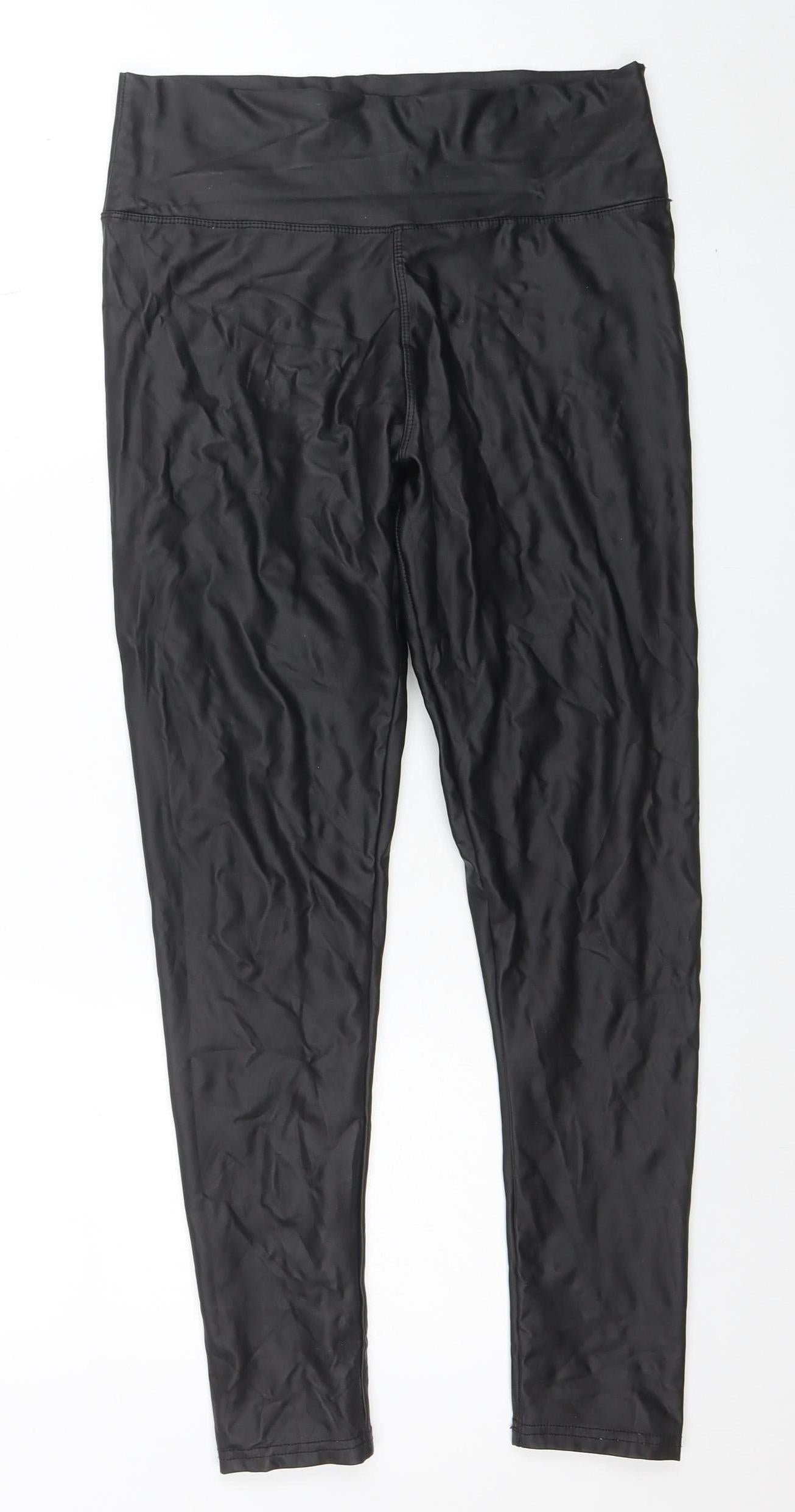 Womens UK Size M yu & me  Leggings Black Leggings