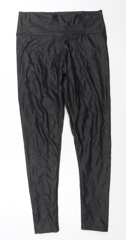 Womens UK Size M yu & me  Leggings Black Leggings