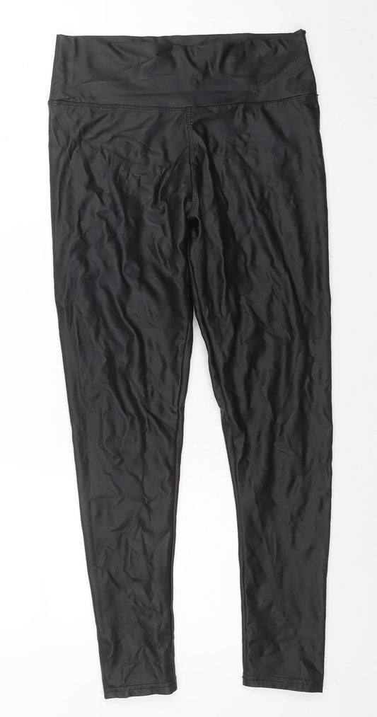 Womens UK Size M yu & me  Leggings Black Leggings