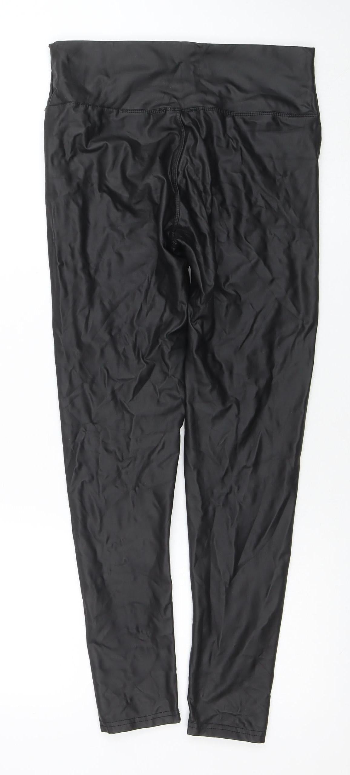 Womens UK Size M yu & me  Leggings Black Leggings