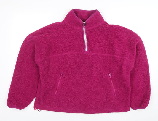 Womens UK Size M DUNNES Pink Pullover Sweatshirt
