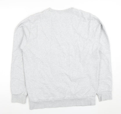 Mens UK Size M Reebok Grey Pullover Sweatshirt