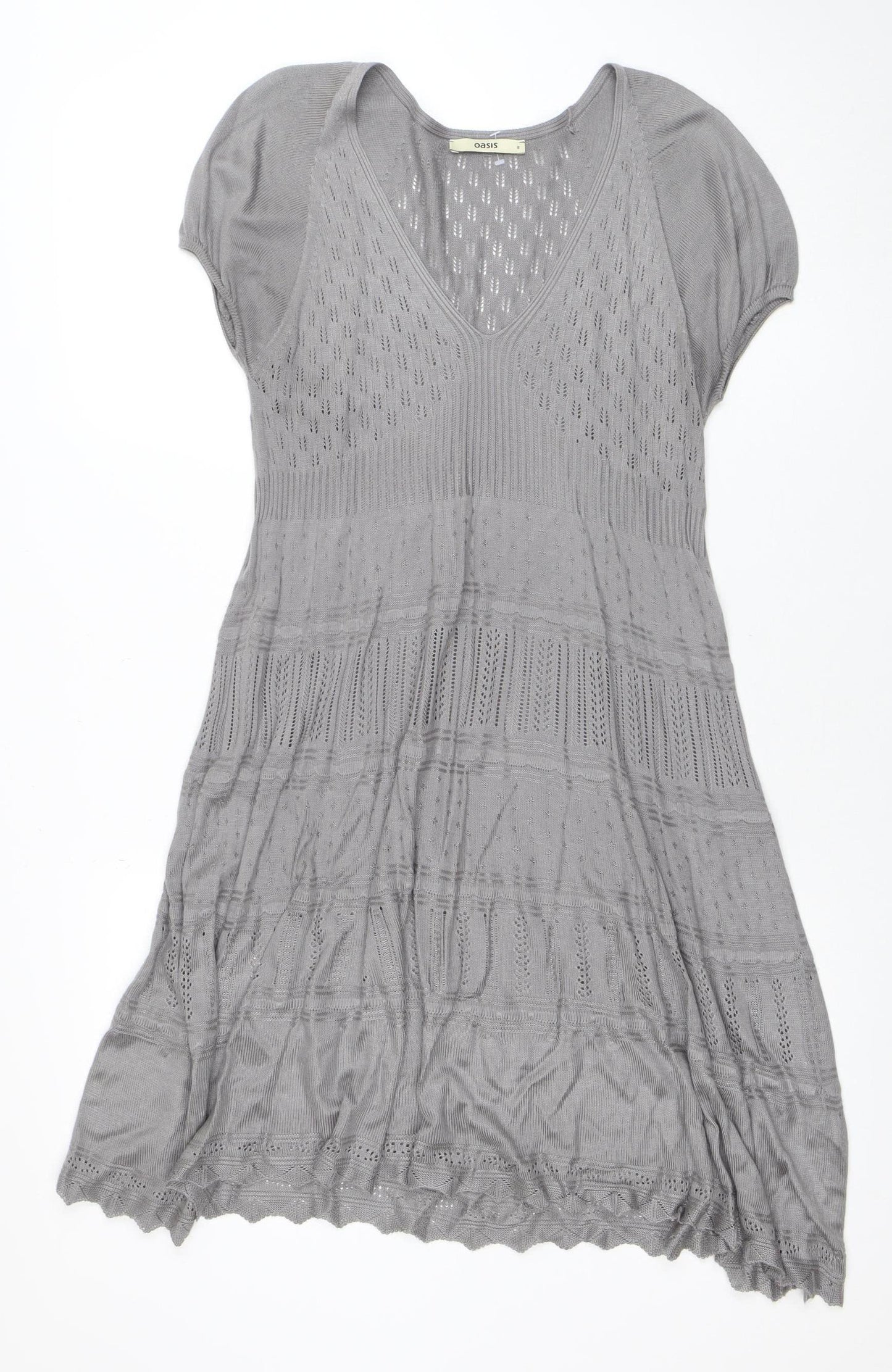 Womens UK Size S Oasis Knit Dress