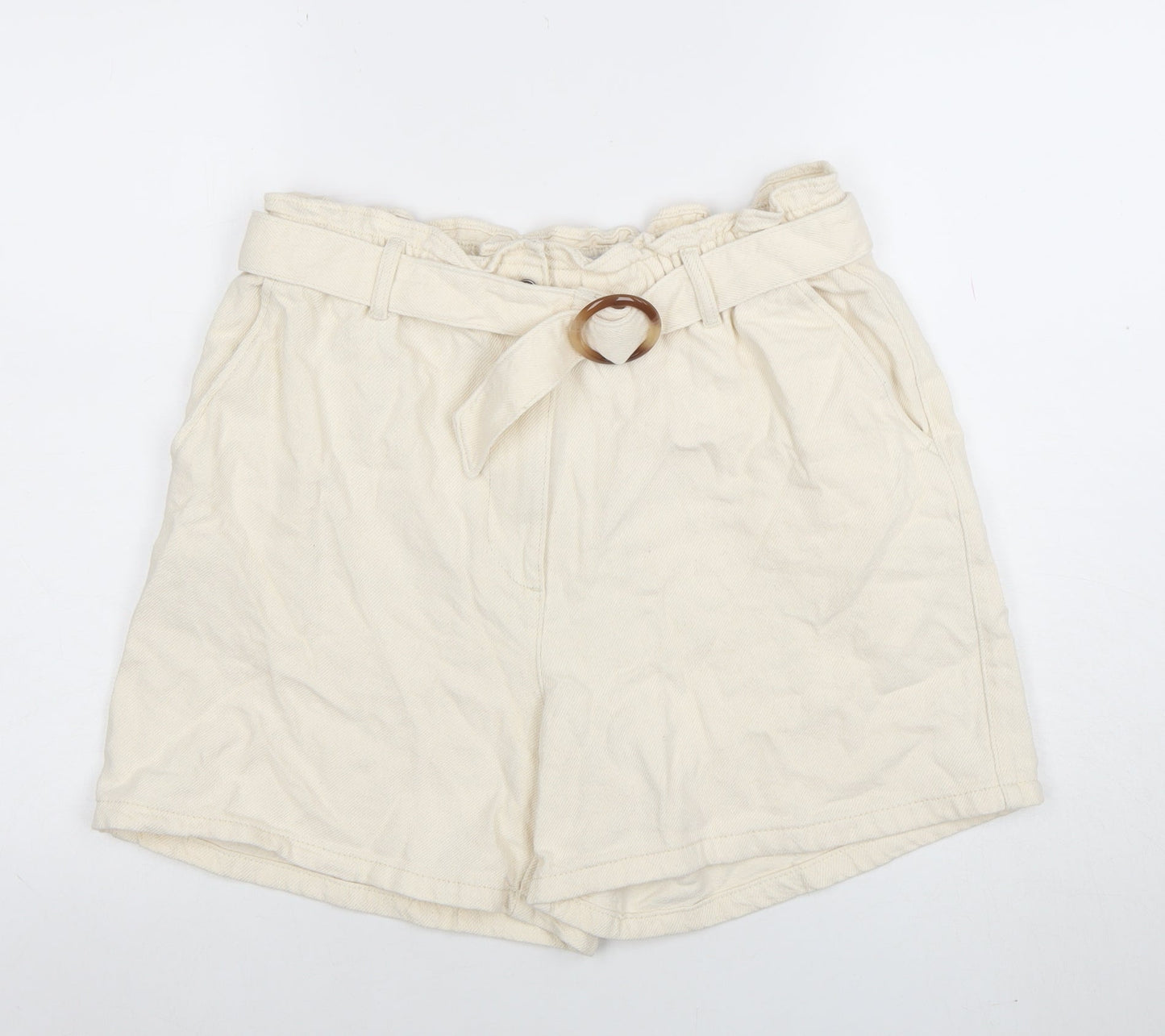 Womens UK Size L Primark Relaxed Fit Paperbag Shorts