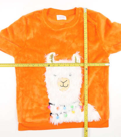 Womens UK Size 12 Savida Orange Pullover Sweatshirt
