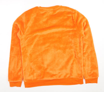 Womens UK Size 12 Savida Orange Pullover Sweatshirt
