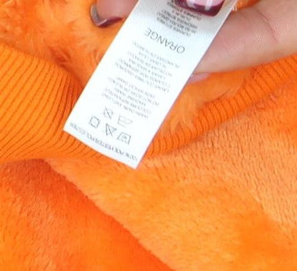 Womens UK Size 12 Savida Orange Pullover Sweatshirt