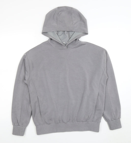 Womens UK Size S Dunnes Stores Grey Pullover Hoodie