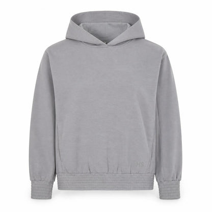 Dunnes Womens Grey Pullover Hoodie Small Cotton Blend