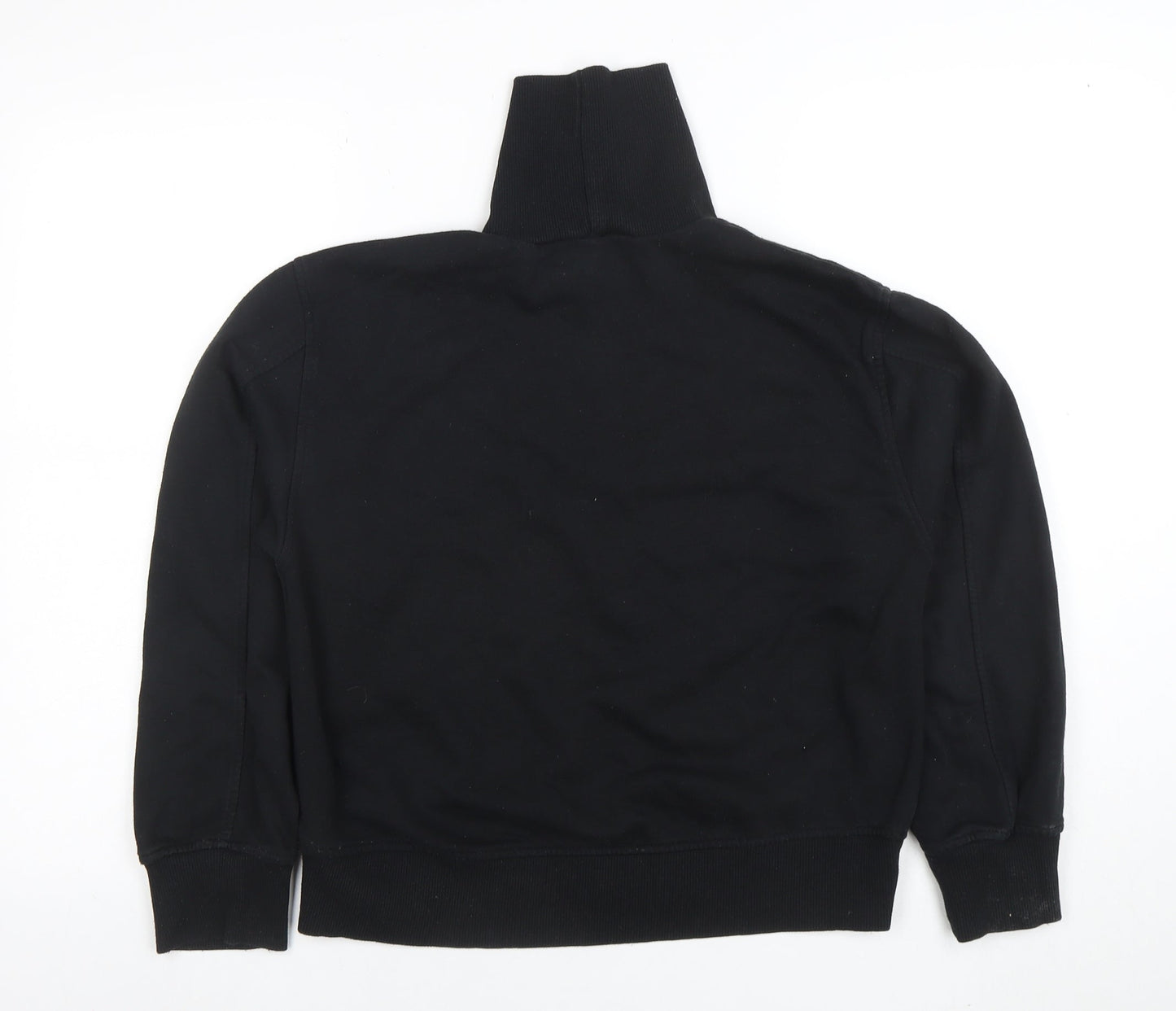 Womens UK Size S Zara Black Pullover Sweatshirt