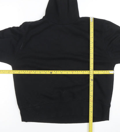 Womens UK Size S Zara Black Pullover Sweatshirt