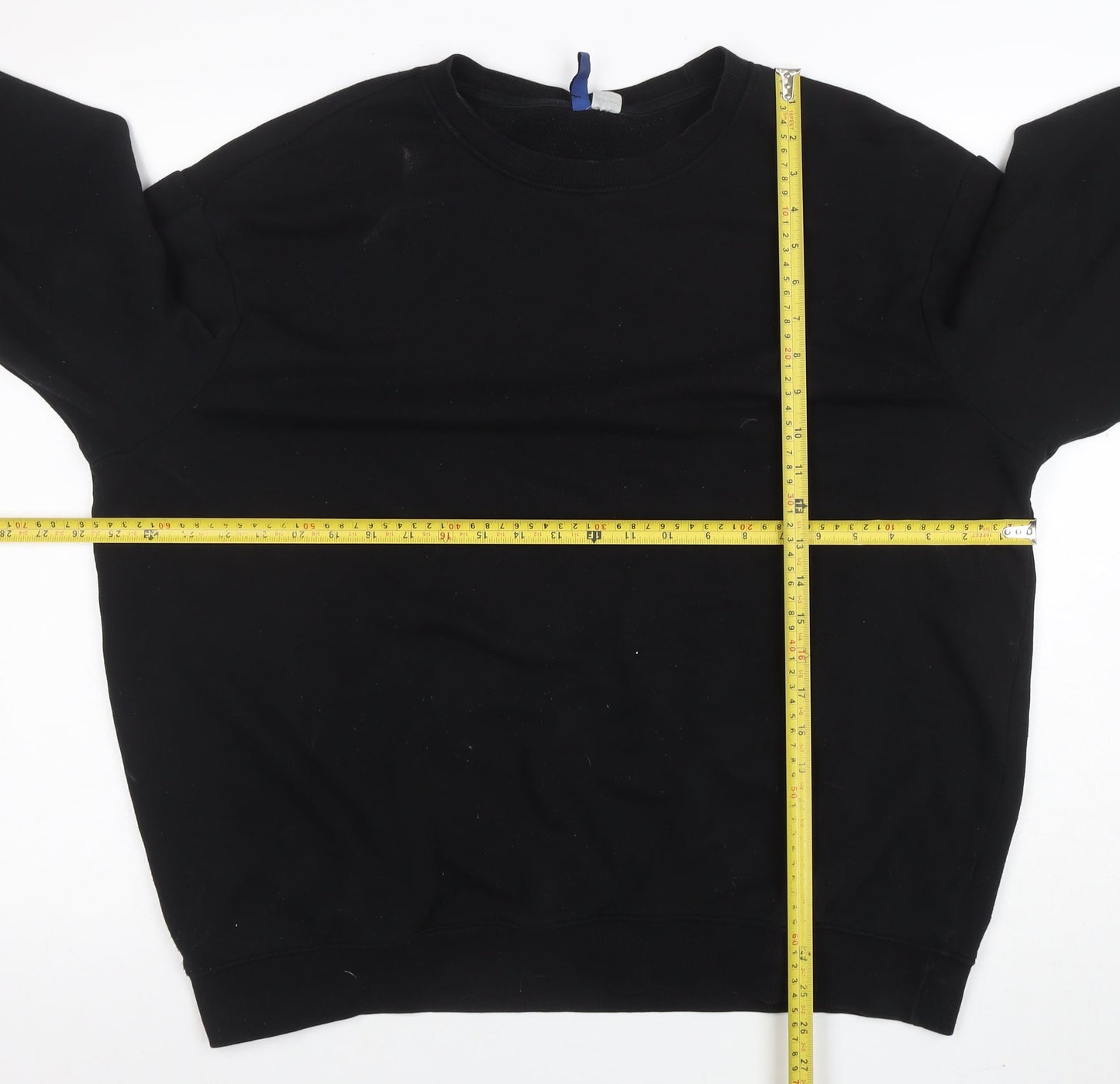Womens UK Size XL H&M Black Pullover Sweatshirt