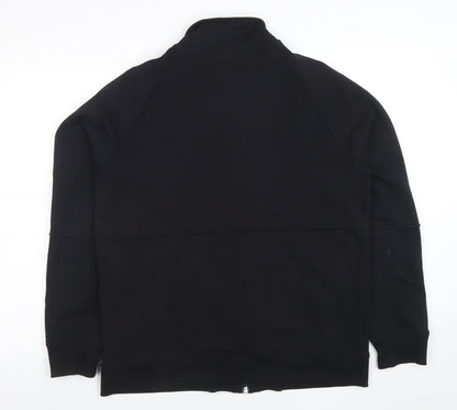 Mens UK Size M NEXT Black Full Zip Sweatshirt