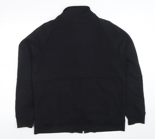 Mens UK Size M NEXT Black Full Zip Sweatshirt
