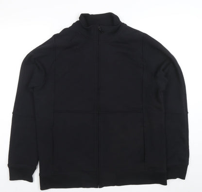 Mens UK Size M NEXT Black Full Zip Sweatshirt