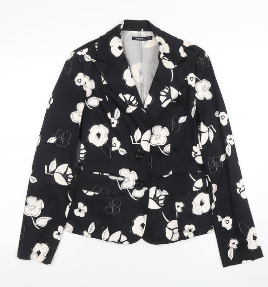 Womens UK Size M Bunoh.Q Regular Black Blazer