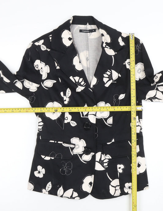 Womens UK Size M Bunoh.Q Regular Black Blazer
