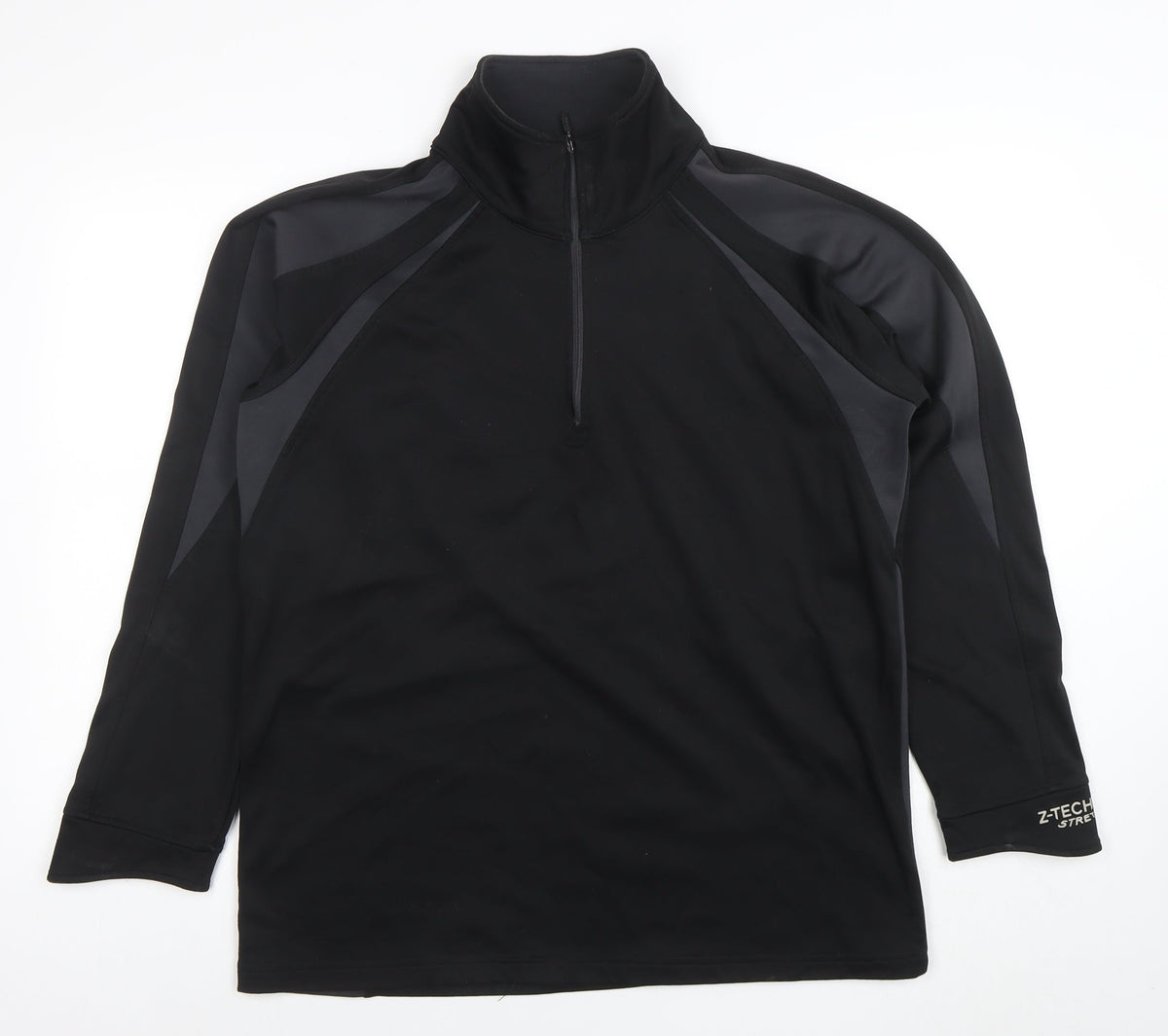 Mens UK Size S SPIRO Black Pullover Sweatshirt