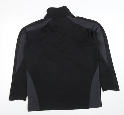 Mens UK Size S SPIRO Black Pullover Sweatshirt