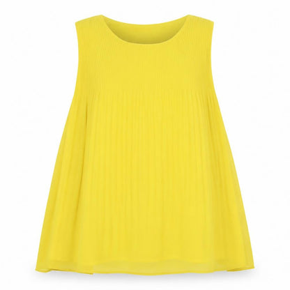 Womens UK Size S GERARD Yellow Tunic Blouse