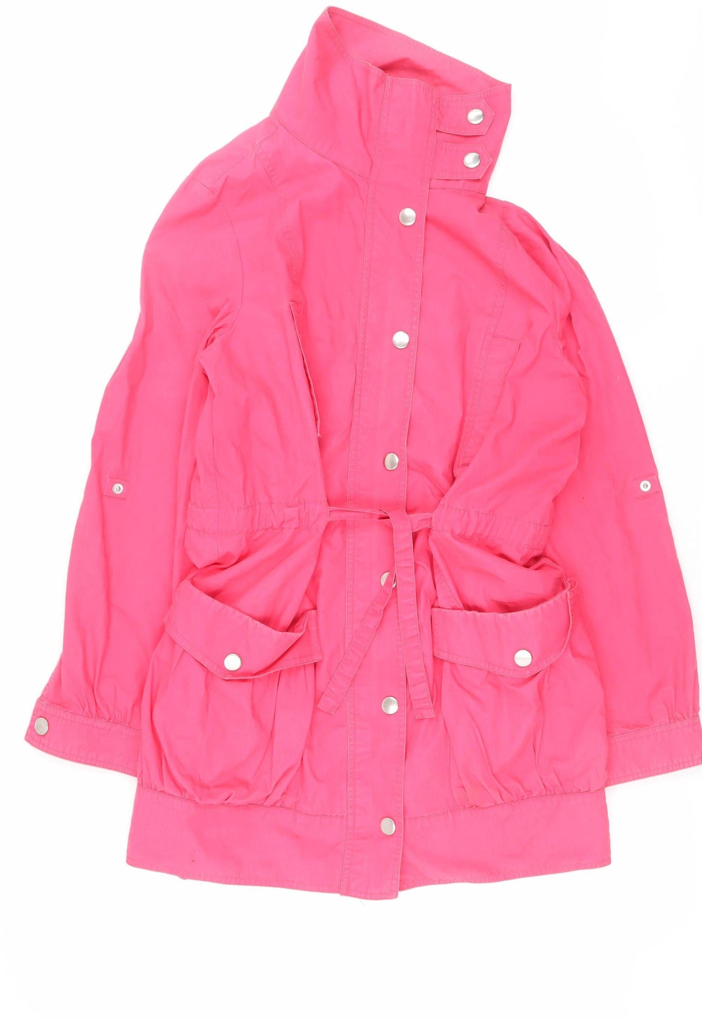 Womens UK Size 14 Marks and Spencer Pink Anorak Coat