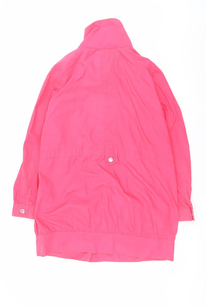 Womens UK Size 14 Marks and Spencer Pink Anorak Coat