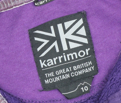 Womens UK Size 10 Karrimor Purple Pullover Sweatshirt
