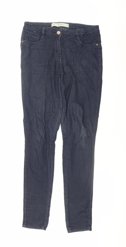 Womens UK Size 12 NEXT Slim Fit Jegging Blue Jeans