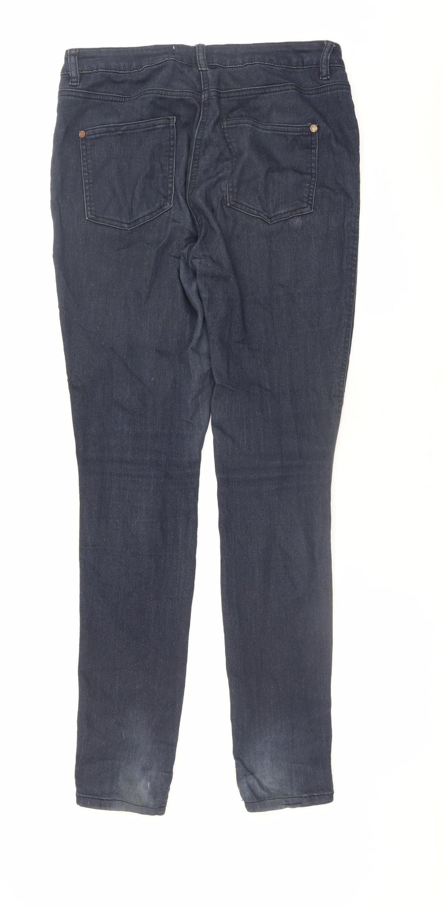 Womens UK Size 12 NEXT Slim Fit Jegging Blue Jeans