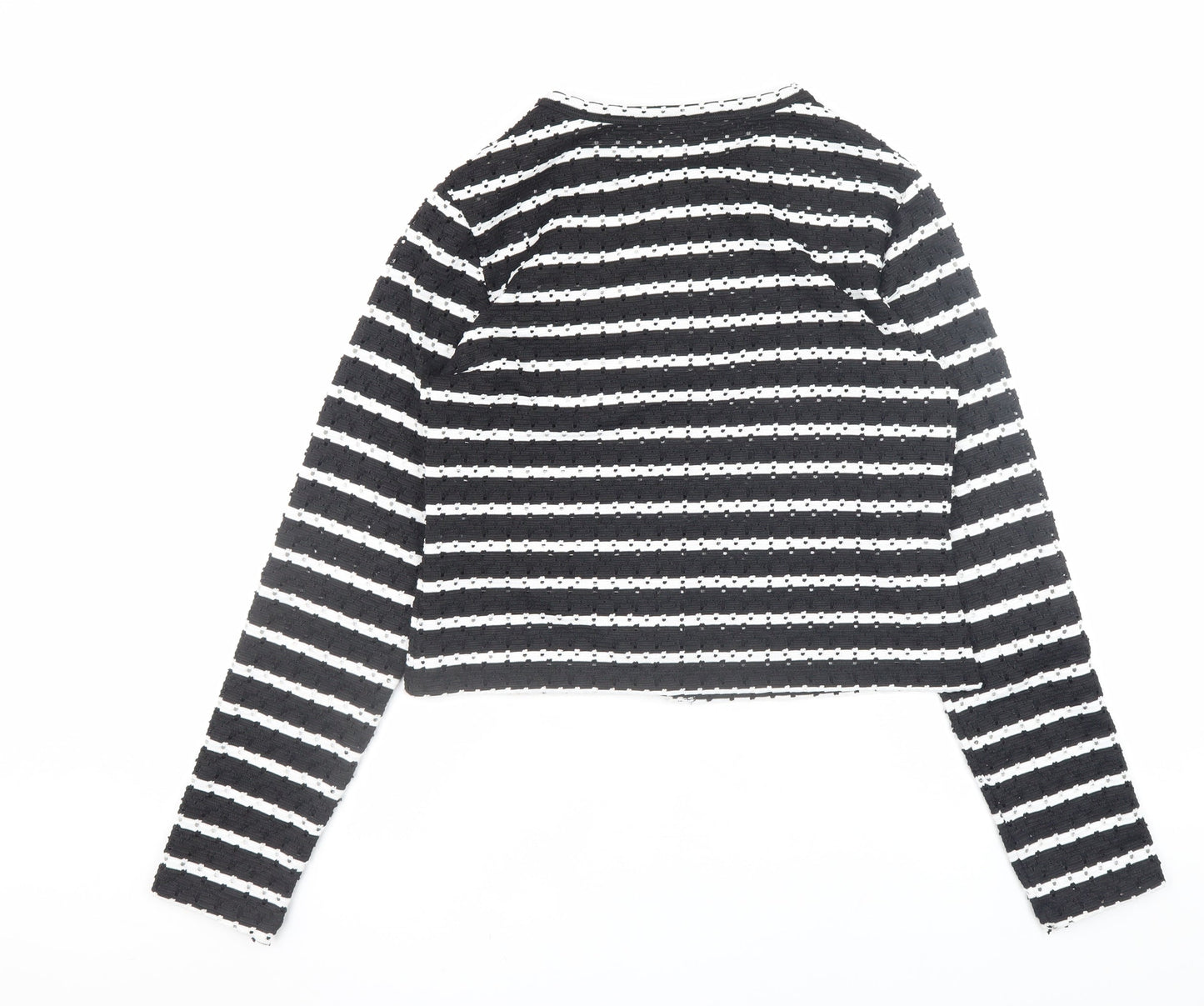 Womens UK Size 14 H&M Black Cardigan Jumper