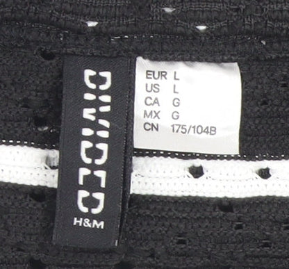 Womens UK Size 14 H&M Black Cardigan Jumper