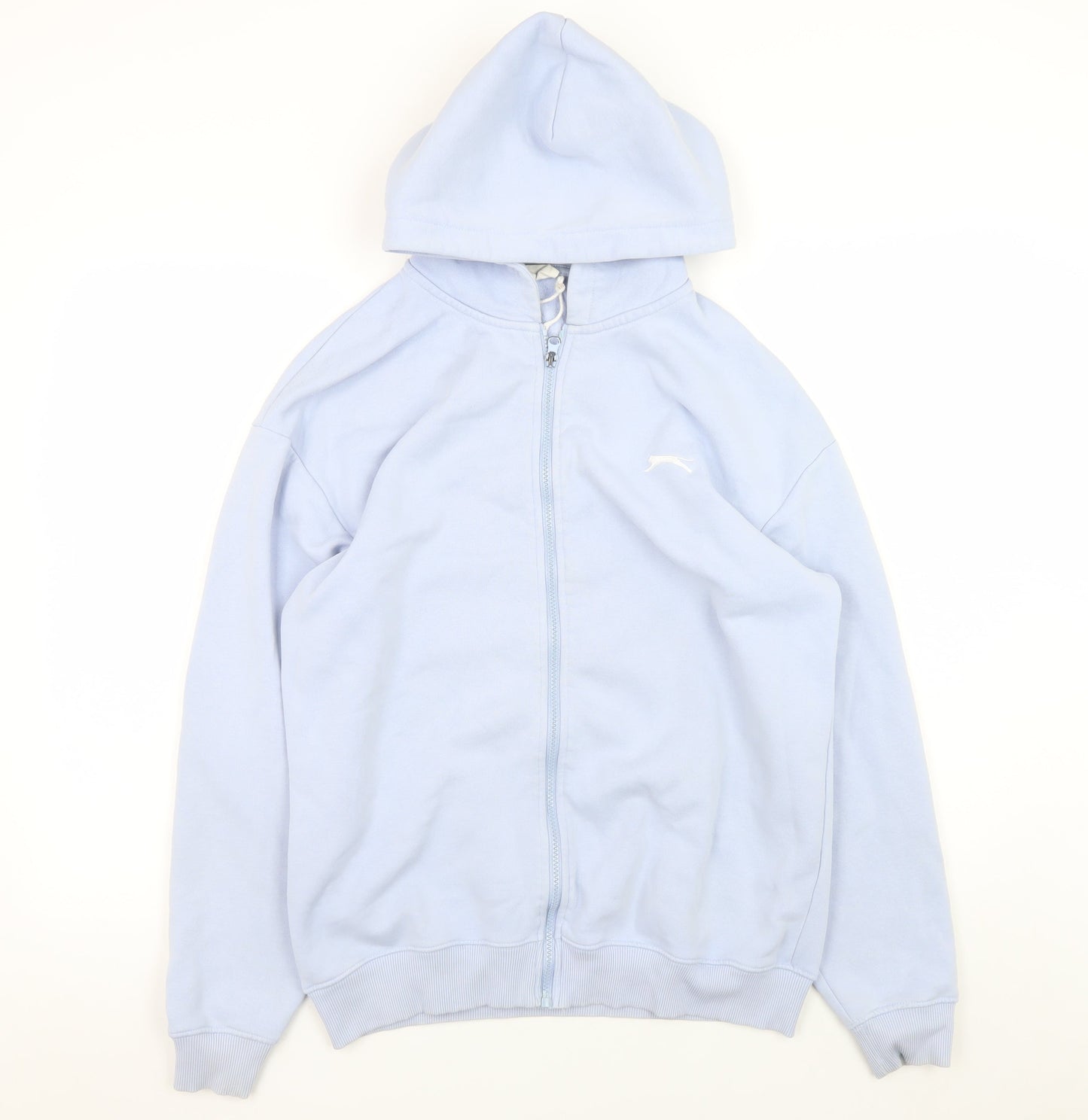 Womens UK Size 10 Slazenger Blue Full Zip Hoodie