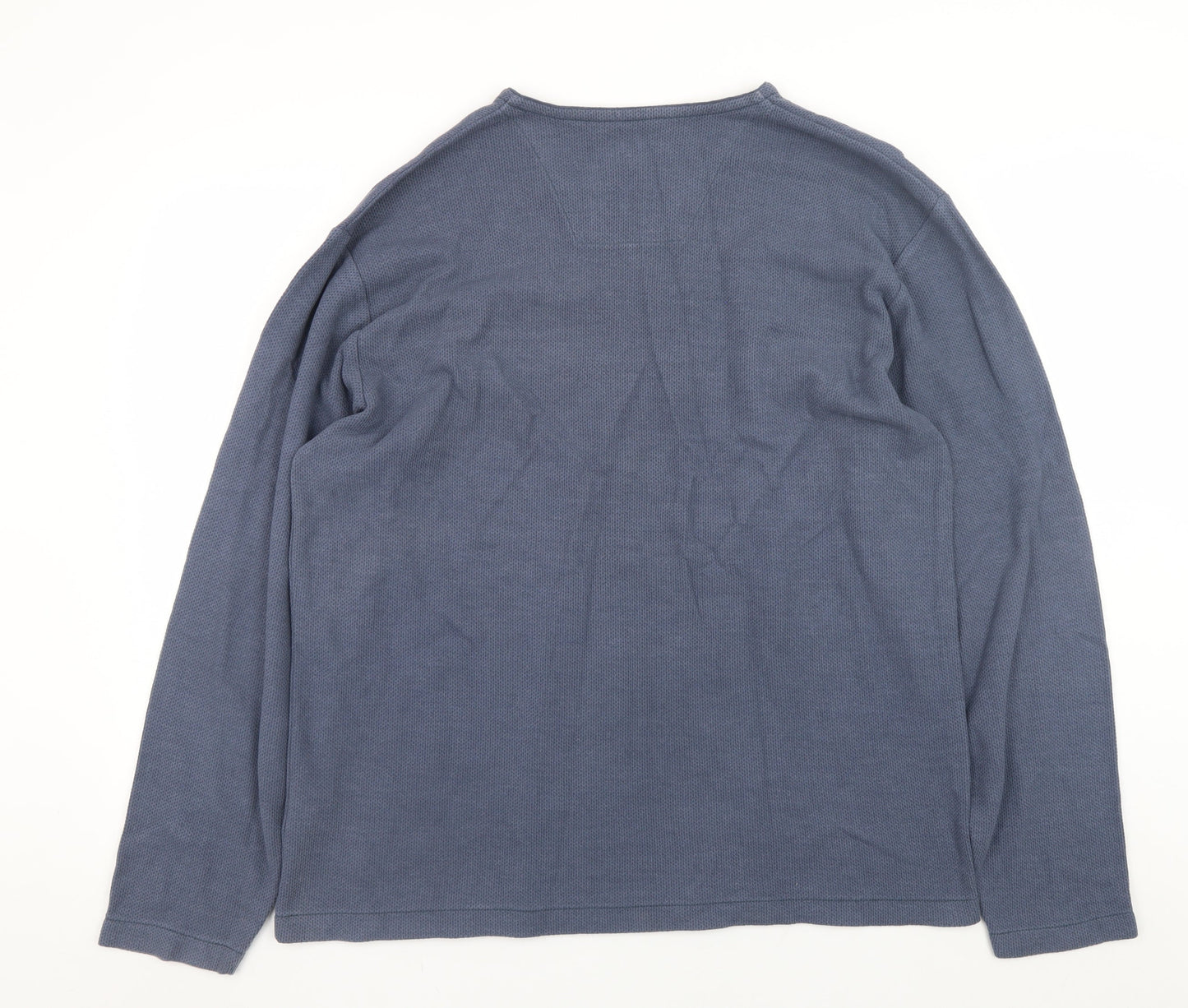 Mens UK Size L NEXT Blue Pullover Sweatshirt