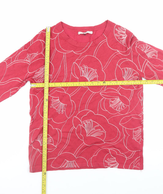 Womens UK Size 14 NEXT Pink Pullover Jumper