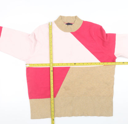 Womens UK Size 22 Marks and Spencer Multicoloured Pullover Jumper