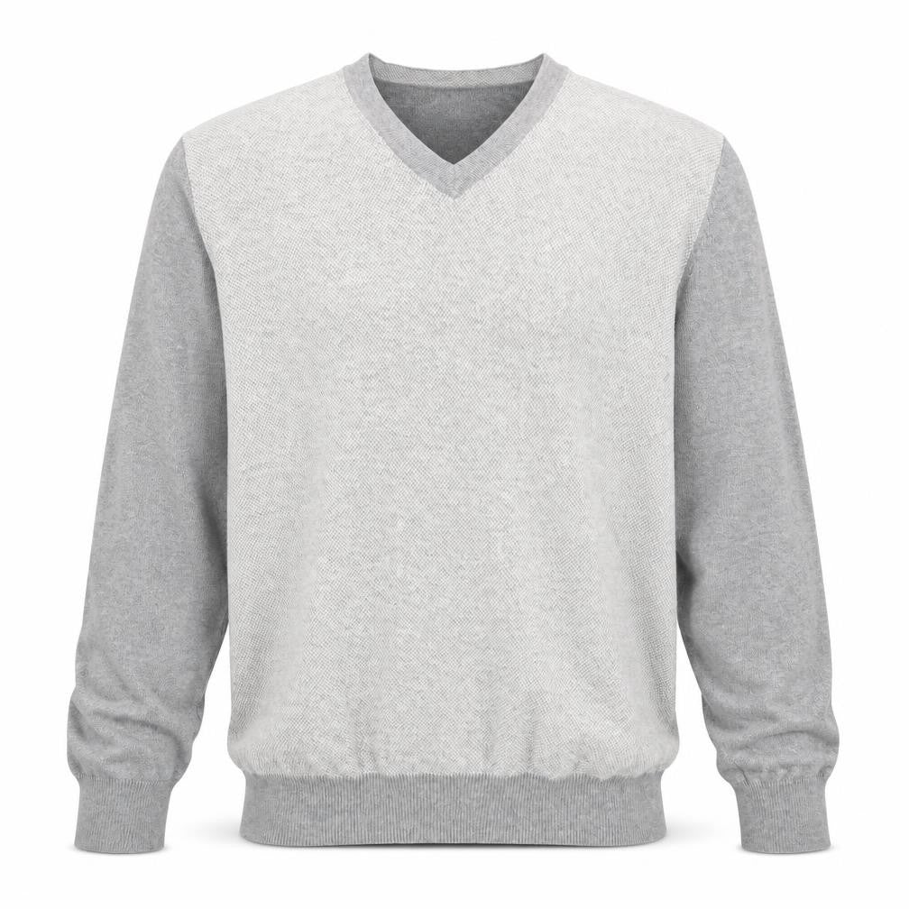 Mens UK Size L Marks and Spencer Grey Pullover Jumper