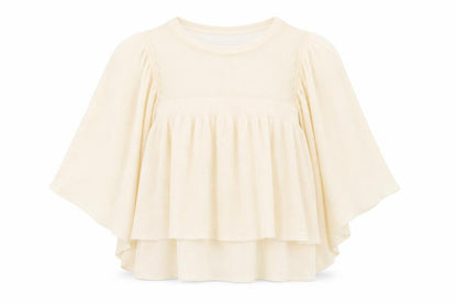 Womens UK Size S Zara Ivory Kimono Blouse