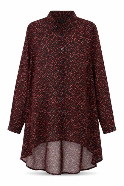 Womens UK Size 10 Mint Velvet Black Tunic Blouse